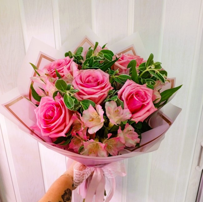 Букет цветов "Секрет"